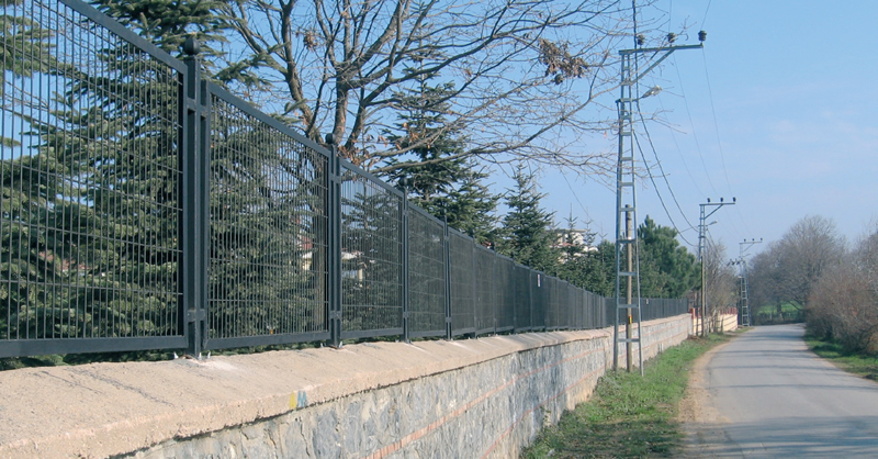 Pano çelik hasır uygulaması