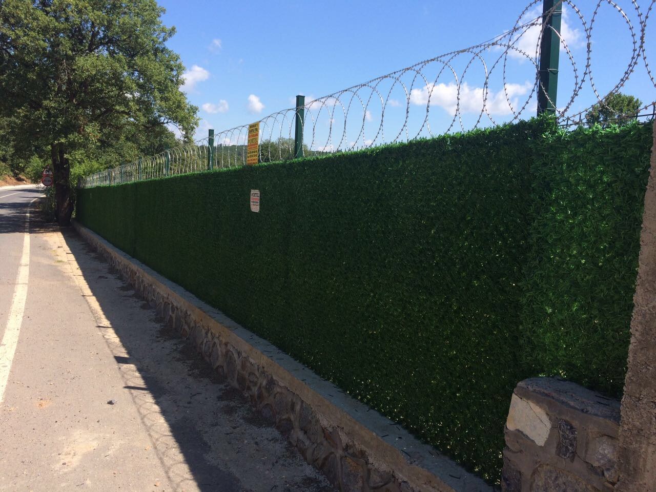 Grass Fence Applications