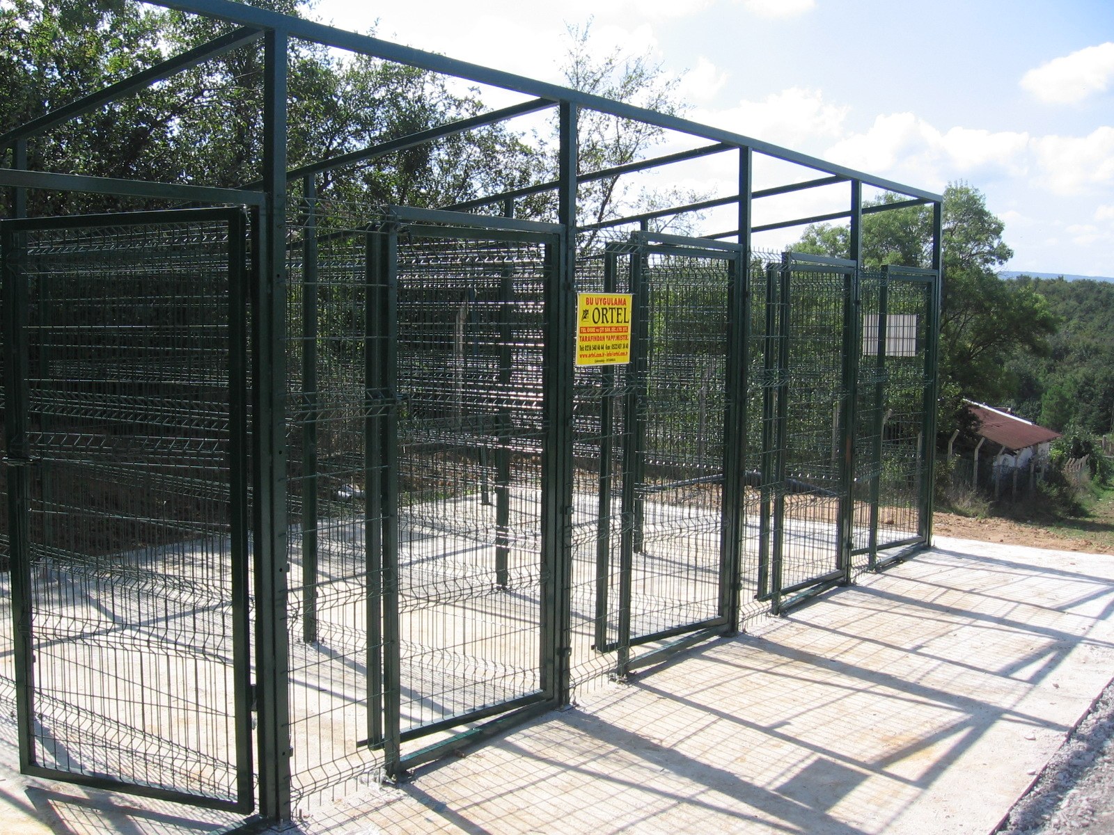 Panel Fence Applications for Dog Shelters